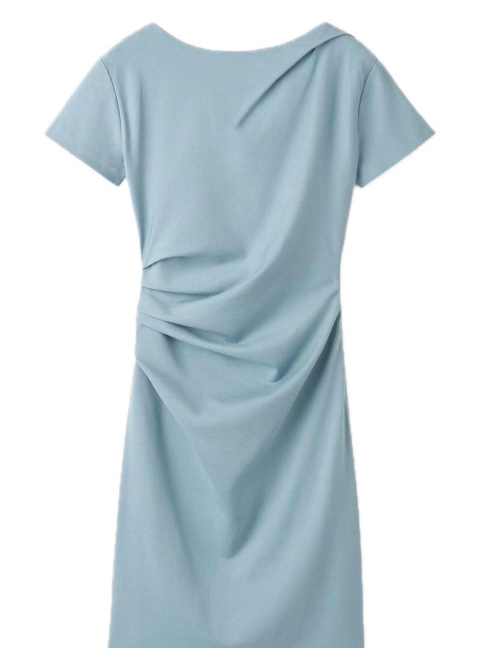 Tiger of Sweden Izlo S Light Blue Draped Dress EU 36